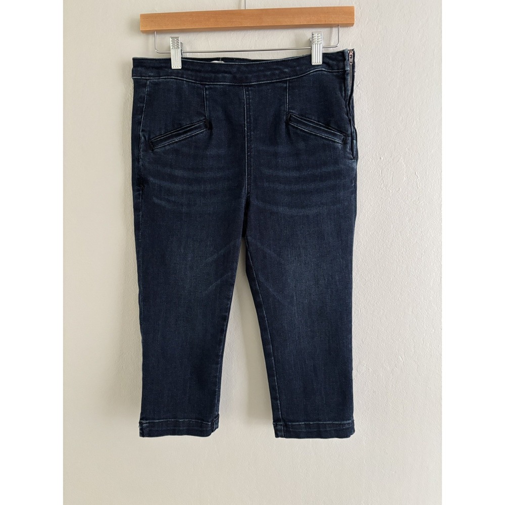 Pilcro and the Letterpress High Rise Denim Capri Legging Jeans Size 28